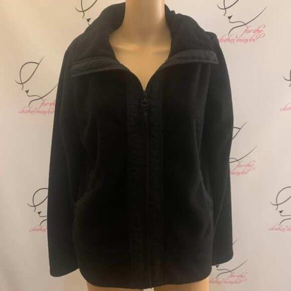 Coldwater Creek. Size Small. Zip Front. Long Sleeve. Jacket. Pockets. B99. - Picture 1 of 6